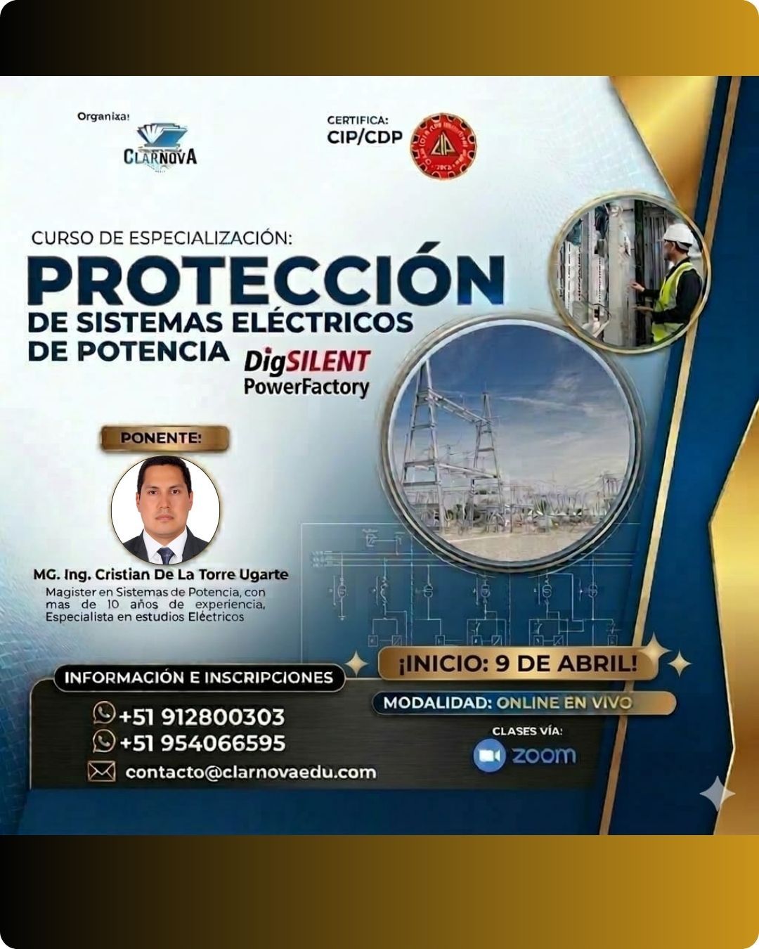 PROTECCIÓN DE SISTEMAS ELÉCTRICOS DE POTENCIA